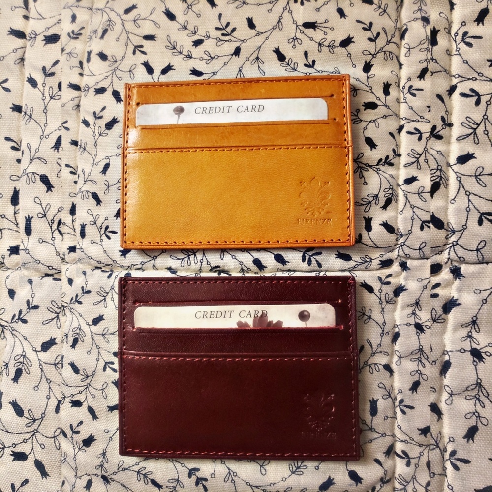 Firenze Italian handmade leather wallet